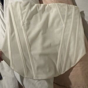 White Fox Corset